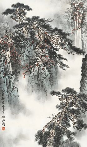 水墨画风景