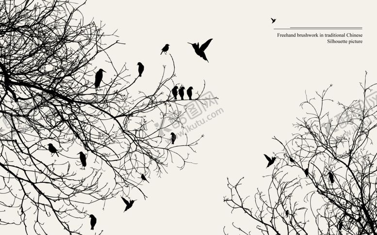 编号：91052909240237319949【酷图网】源文件下载-简约森林背景墙