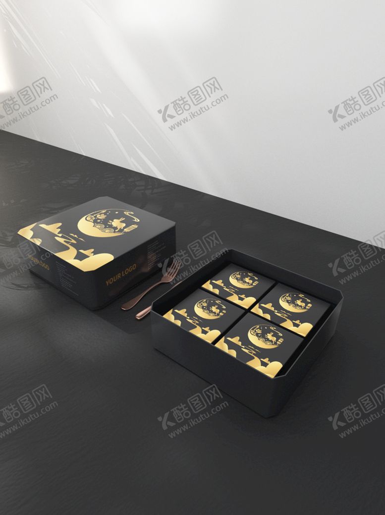 编号：03871209140827174928【酷图网】源文件下载-月饼包装 中秋礼盒