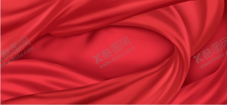 编号：22821704161854211724【酷图网】源文件下载-红色绸缎