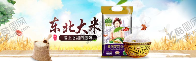 编号：81064910031803222375【酷图网】源文件下载-东北大米