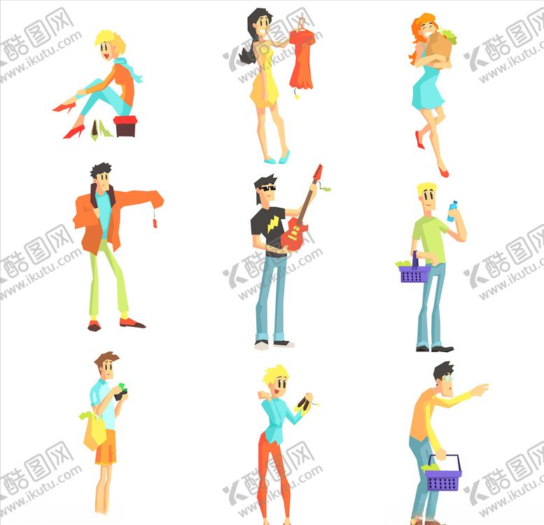 编号：64662710281629156930【酷图网】源文件下载-卡通人物