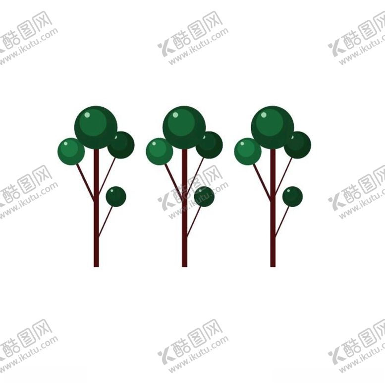 编号：52241009202250146638【酷图网】源文件下载-矢量小小树