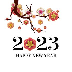 兔年海报 新年快乐 2023