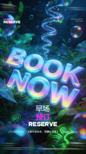 酒吧夜店预定海报