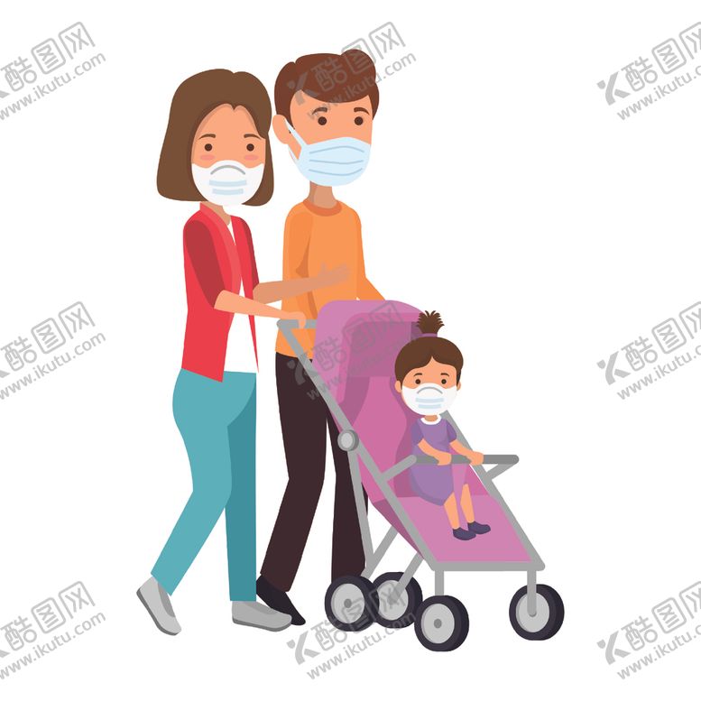编号：94883905012315494711【酷图网】源文件下载-戴口罩的人物