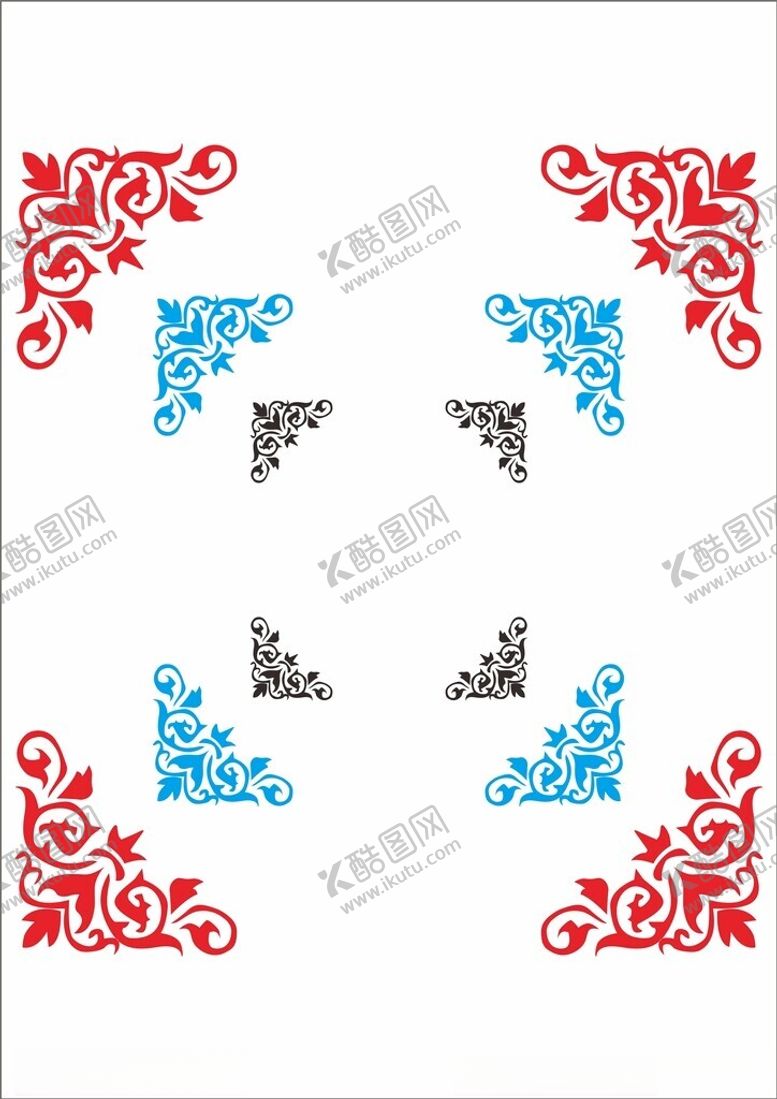 编号：45181502142308043993【酷图网】源文件下载-古典祥云浪花纹边框