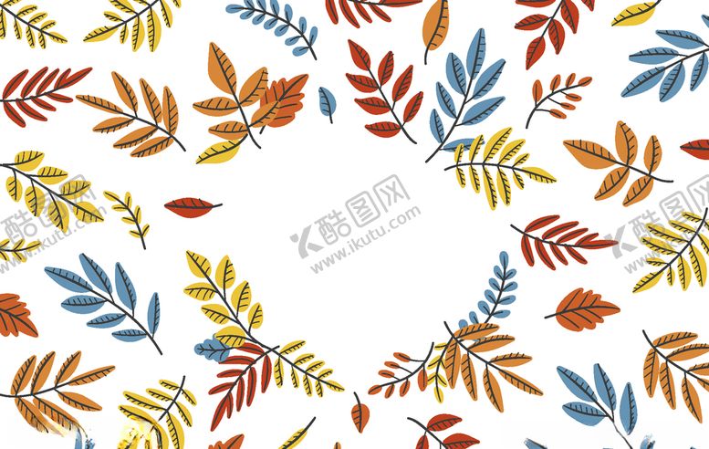 编号：44490909191542199391【酷图网】源文件下载-叶子背景