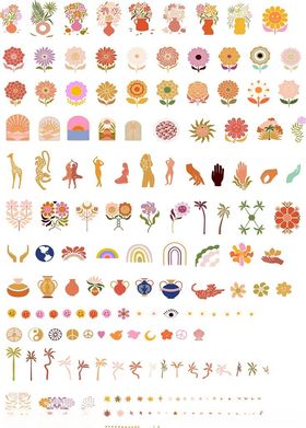 可爱卡通图案集合