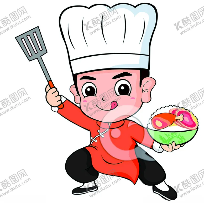 编号：27162102062354132956【酷图网】源文件下载-卡通功夫美食