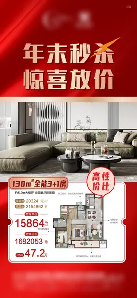 特价房海报