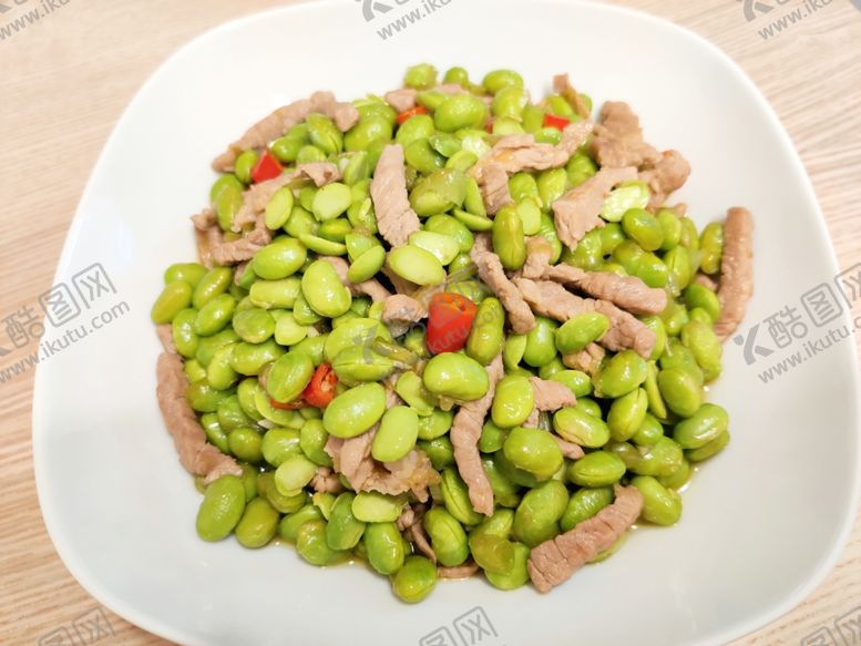编号：28978202261357455558【酷图网】源文件下载-毛豆肉丝