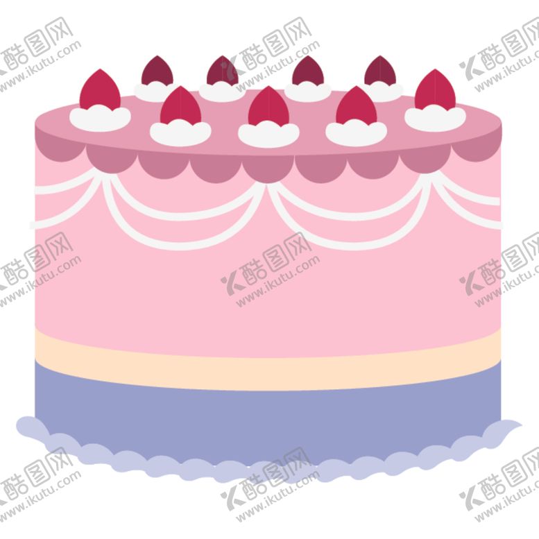 编号：57927305090111297659【酷图网】源文件下载-生日蛋糕