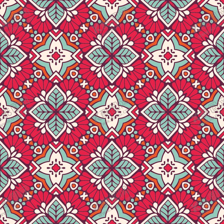 编号：26543510020338326715【酷图网】源文件下载-无缝花纹