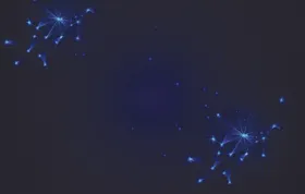 科技背景AI素材幻彩霓虹矢量图片