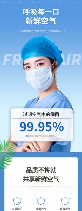 口罩详情页模板