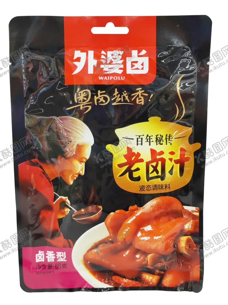 编号：85630705082012124340【酷图网】源文件下载-外婆卤卤香老卤汁88g