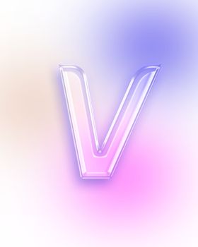 创意字母V