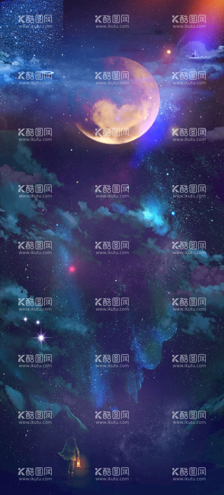 编号：57049310171151006248【酷图网】源文件下载-创意星空合成海报图片 