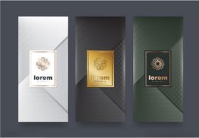三款精美包装设计展示