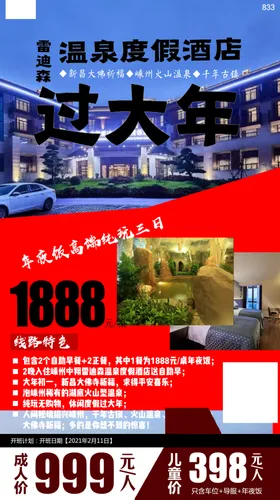 酒店旅游年夜饭