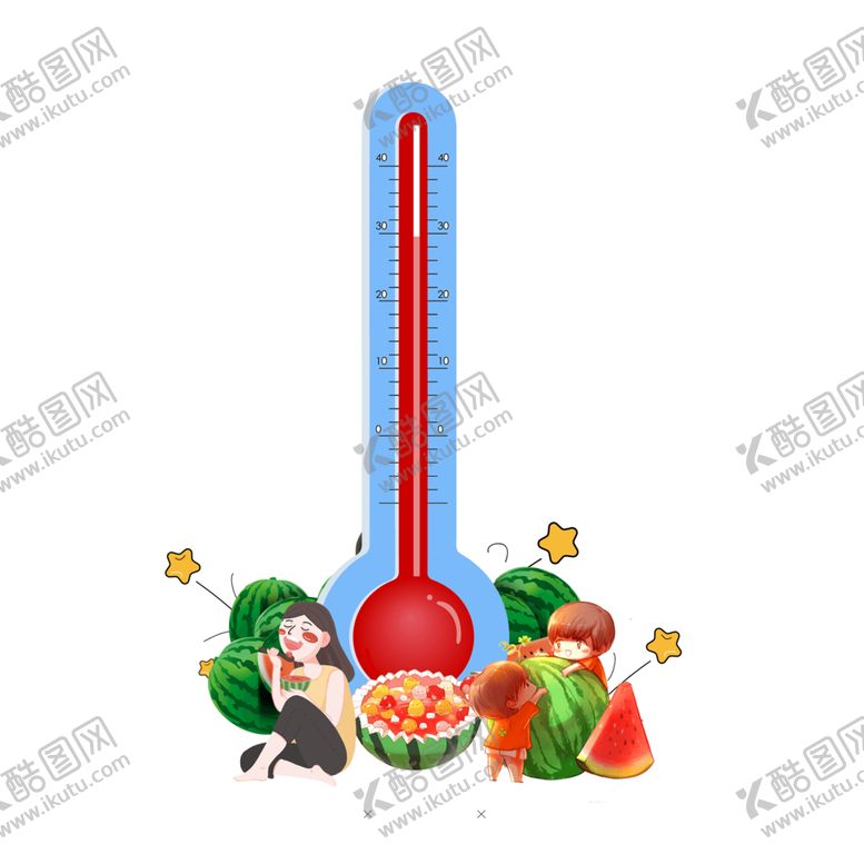 编号：17240409250919502649【酷图网】源文件下载-预防高温夏季插画卡通海报素材