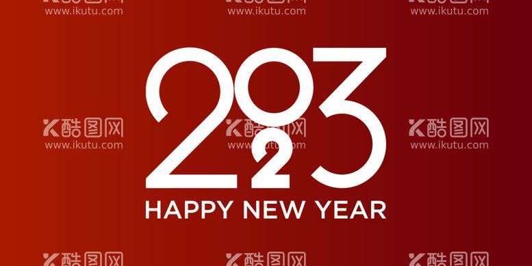 编号：39045612091556112107【酷图网】源文件下载-2023兔年数字字体