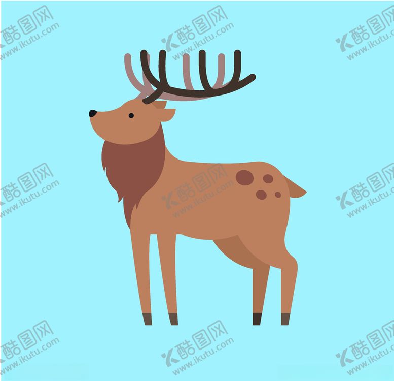 编号：83505709291842534966【酷图网】源文件下载-麋鹿