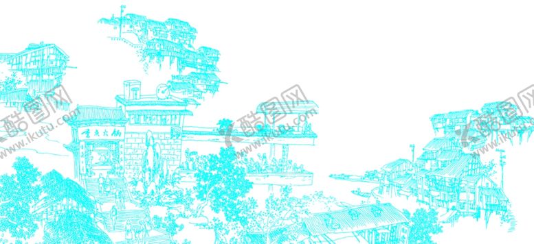 编号：33531304170201302206【酷图网】源文件下载-古风线稿