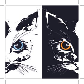 创意可爱卡通动物头像素材