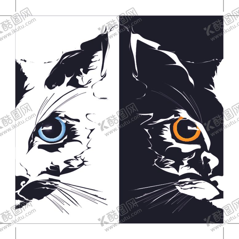 编号：44620310290051417659【酷图网】源文件下载-创意可爱卡通动物头像素材