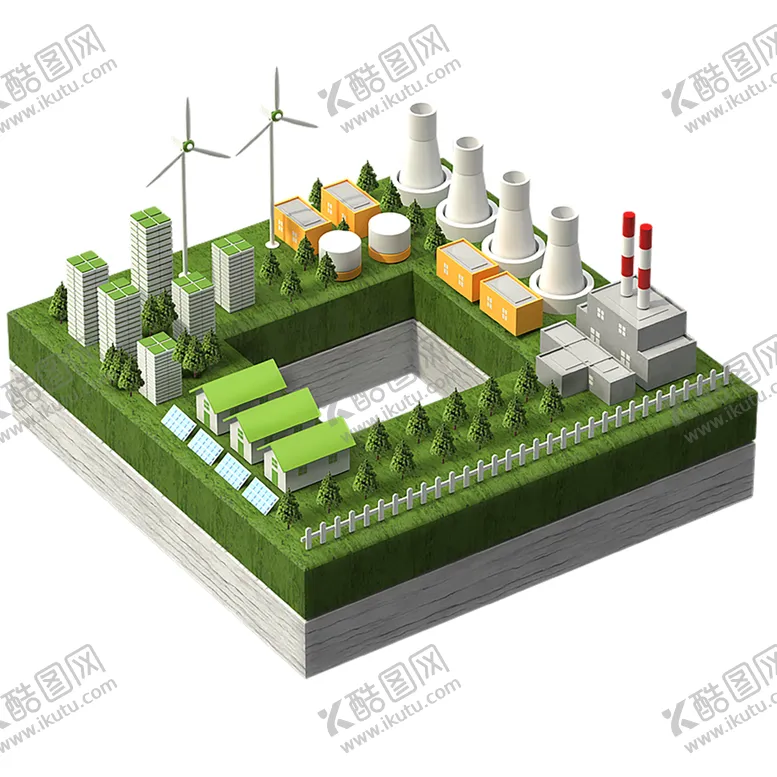 编号：81737212100650514925【酷图网】源文件下载-立体工厂