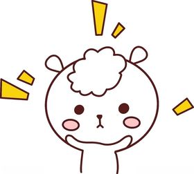 小清新动物可爱小羊