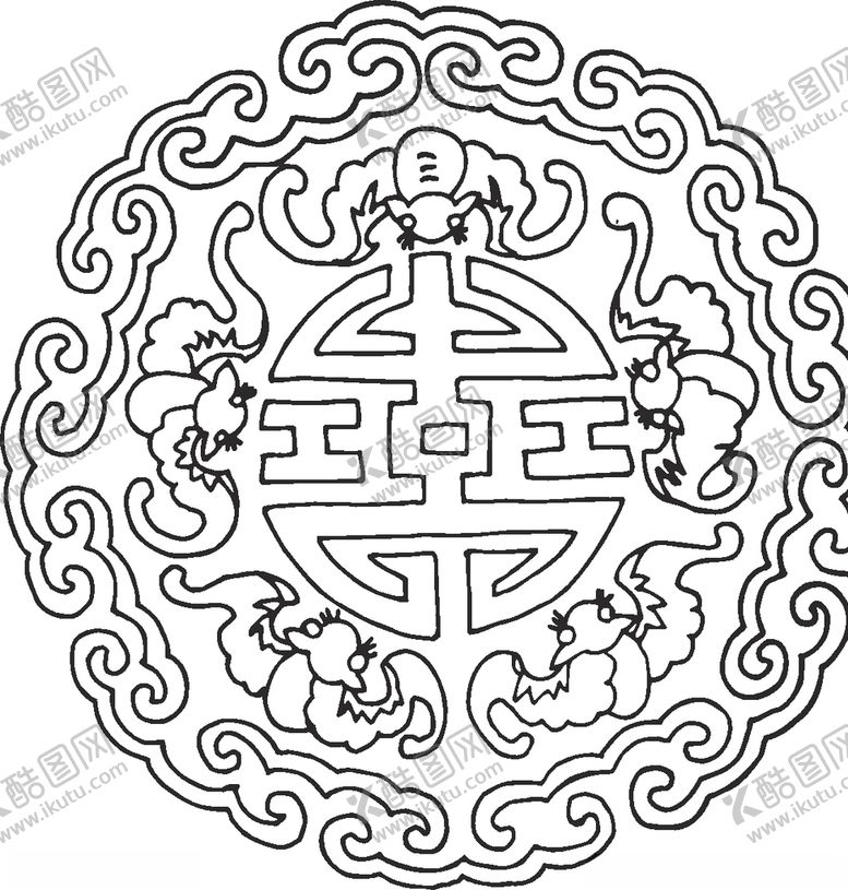 编号：55267205010241056235【酷图网】源文件下载-镂空花图案