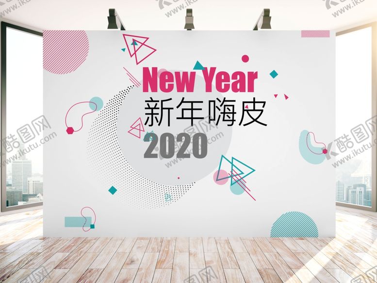 编号：45644307090555309127【酷图网】源文件下载-室内巨幅海报展板样机