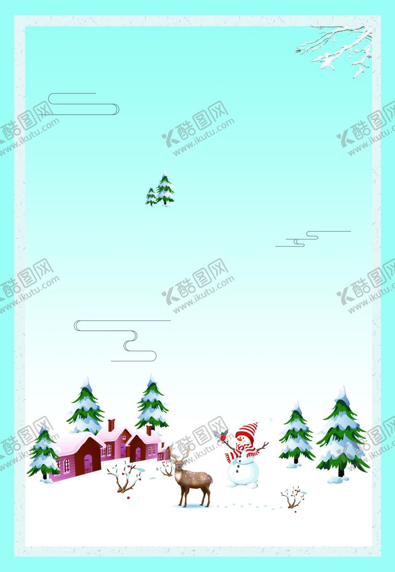 编号：37022709200125004683【酷图网】源文件下载-雪房子