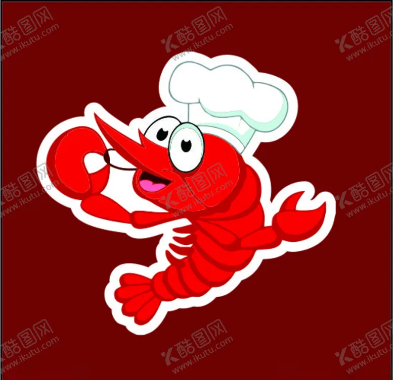 编号：40514603121031395087【酷图网】源文件下载-卡通龙虾