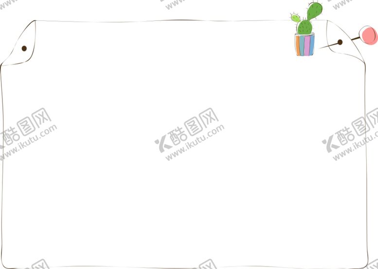 编号：87359309210633063850【酷图网】源文件下载-卡通边框