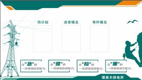 国家电网周计划曝光牌