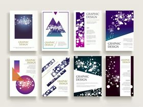 多样几何风格宣传册设计