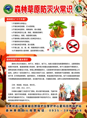 森林防火安全知识宣传DM