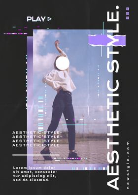 时装海报