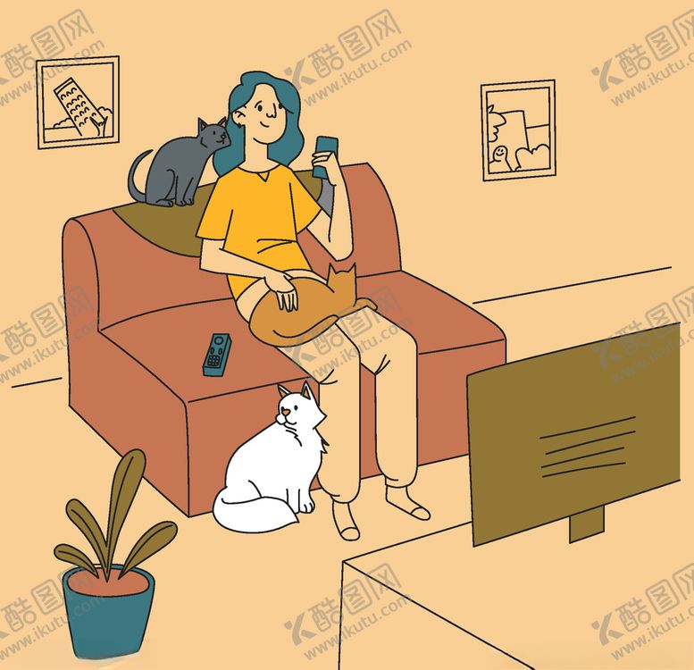 编号：29109310122253391466【酷图网】源文件下载-矢量可爱宠物