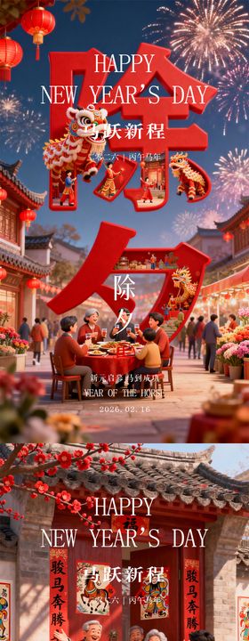 除夕春节元旦
