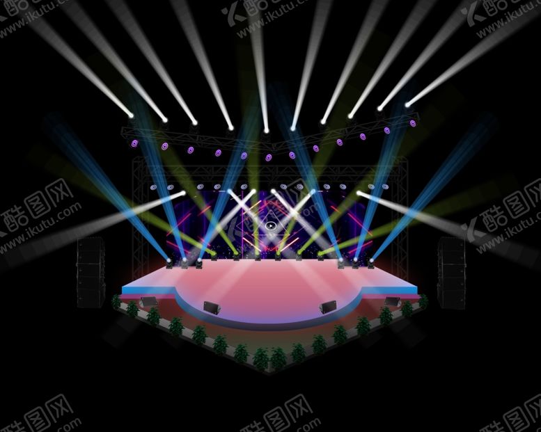 编号：71692810060617099436【酷图网】源文件下载-舞台效果图
