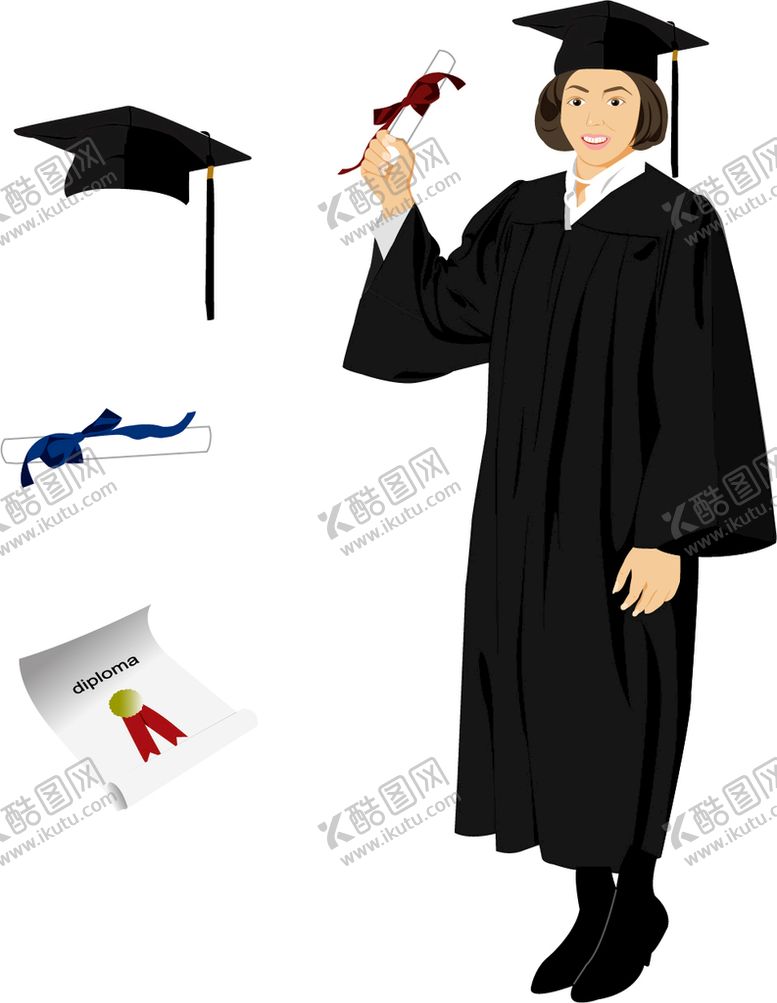 编号：12892001141152562924【酷图网】源文件下载-毕业生