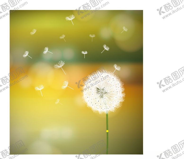编号：36438509190214489909【酷图网】源文件下载-七彩蒲公英