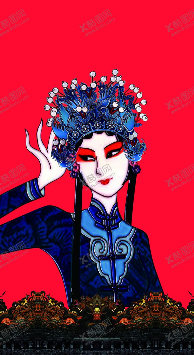 编号：70423609290033195896【酷图网】源文件下载-京剧人物