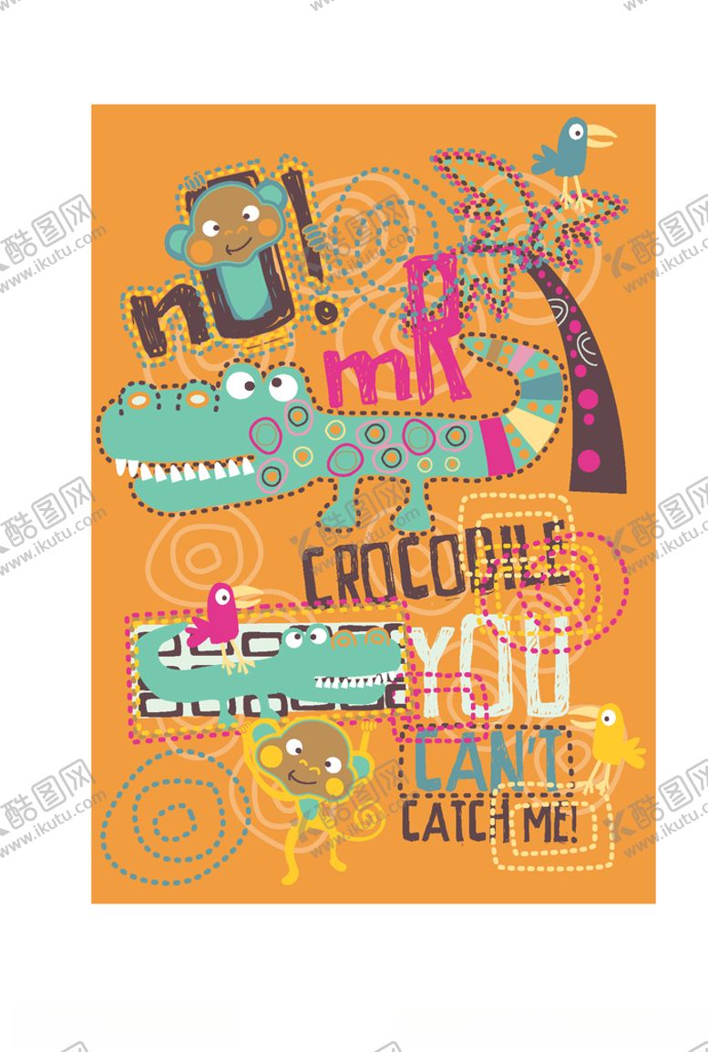 编号：80530009261428233612【酷图网】源文件下载-幼童印花