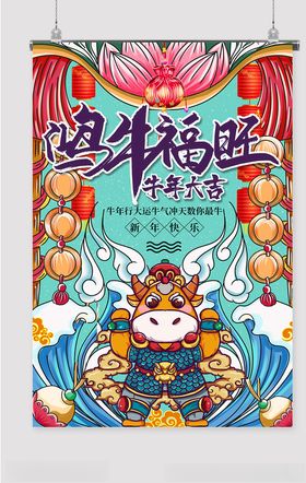 牛年海报